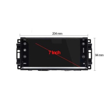 Radio android Jeep Chrysler Dodge wifi usb - Radioodtwarzacze - Ożarowice - zdjęcie 2