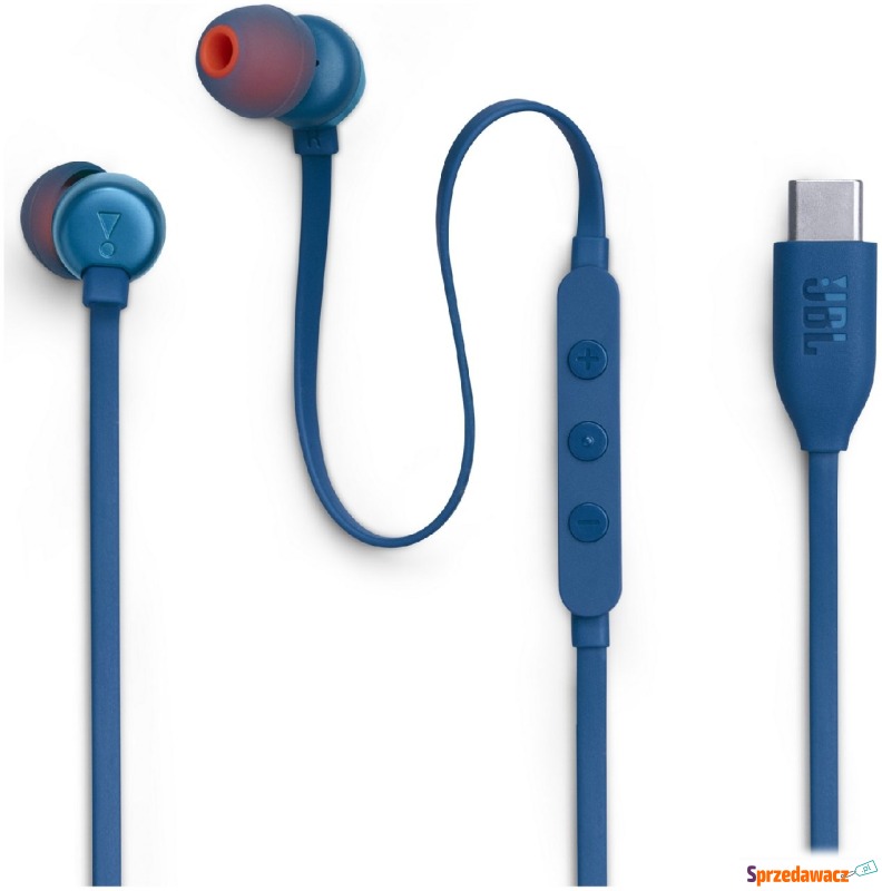 JBL T310C Niebieskie - Słuchawki - Warszawa