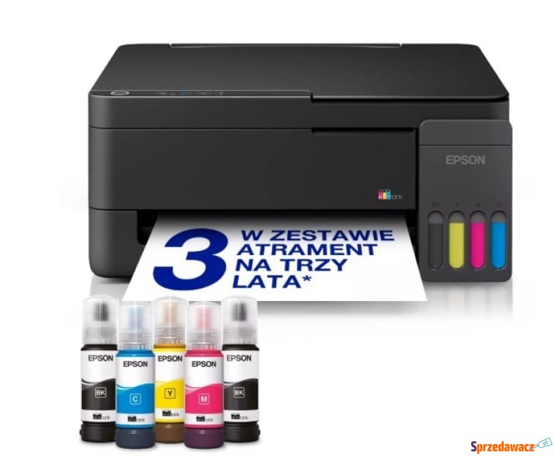 Kolorowa Epson EcoTank L3310 - Drukarki - Jelenia Góra