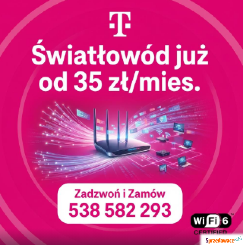 Internet światłowodowy - Pozostałe usługi - Jelenia Góra