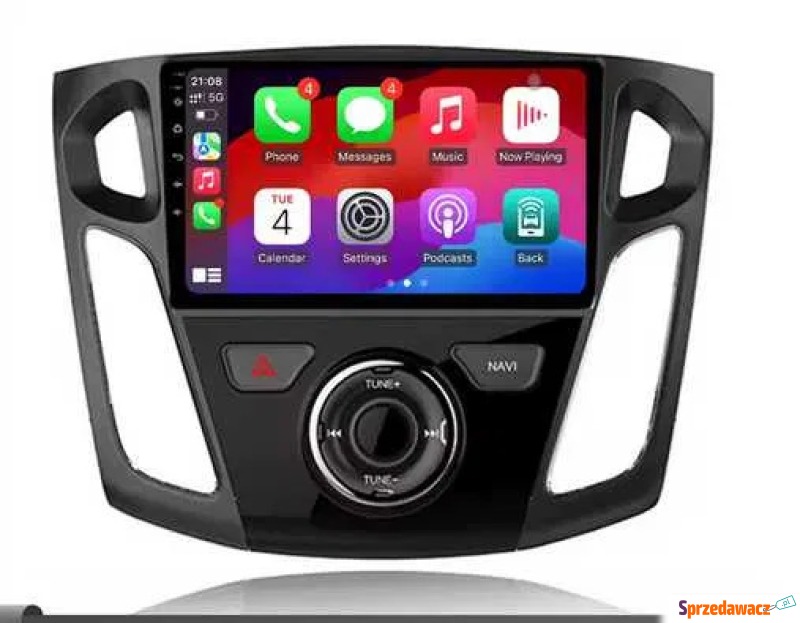 Radio Android Ford Focus gps wifi bluetooth - Radioodtwarzacze - Ożarowice