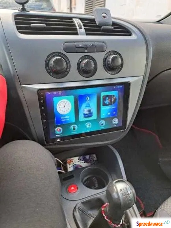 Radio android Seat Leon 2 mk2 wifi gps bluetooth - Radioodtwarzacze - Ożarowice