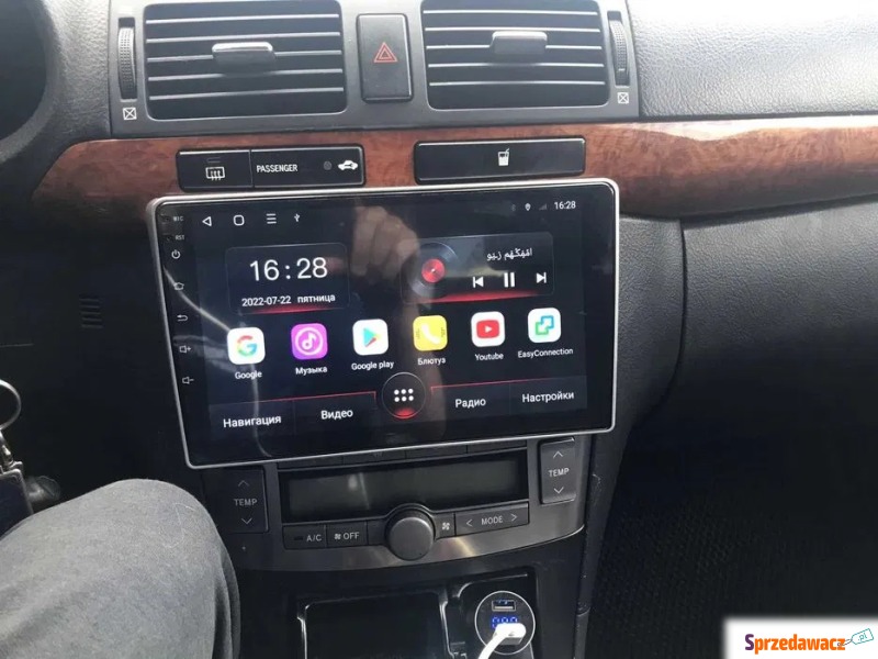 Radio android Toyota Avensis T25 wifi bluetooth... - Radioodtwarzacze - Ożarowice