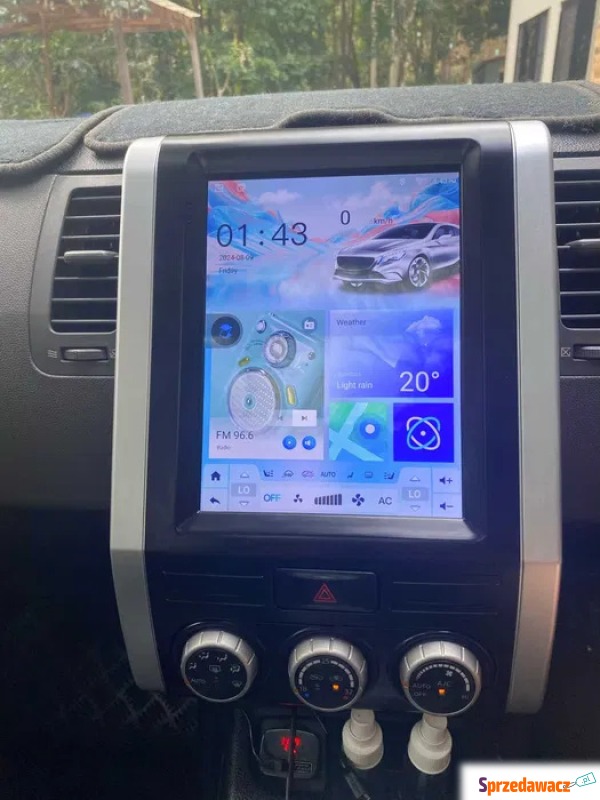 Radio android Nissan X-Trail T31 Tesla gps wifi - Radioodtwarzacze - Ożarowice