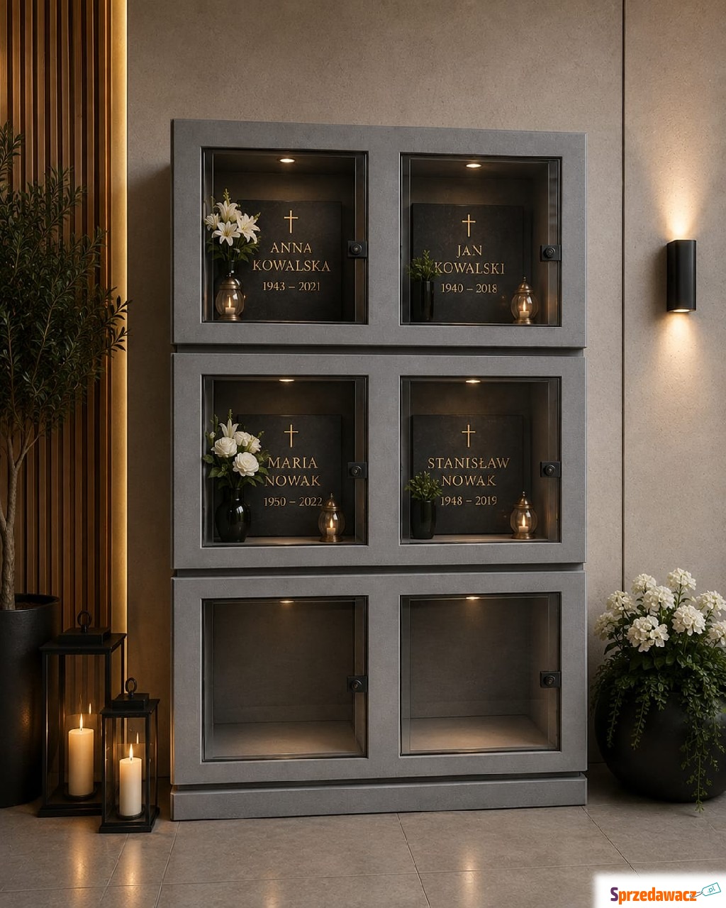 Kolumbaria Betonowe - Mury Urnowe|...