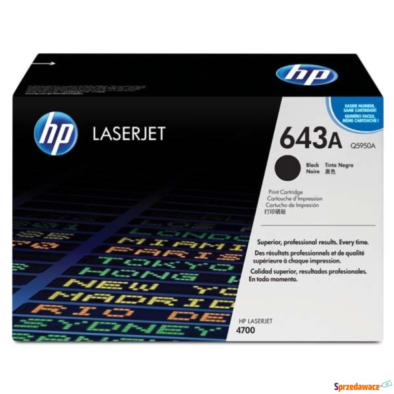 HP oryginalny toner Q5950A, black,...