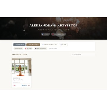 Strona ślibna dla nowożeńców lub małżeństw - Pozostałe - Łódź - zdjęcie 4