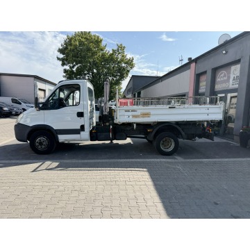 iveco daily 70c14  has Hiab 044, wywrotka meiller.