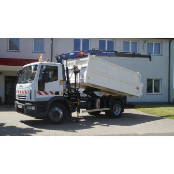 Iveco Euro Cargo 140E22 - 6-cyl * DMC14T * Hds PM8 4.2T * Mocny Kipper * Blokada wywrotka Wywrot