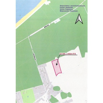 Przetarg - Rusinowo działka nr 57/2 - Działki na sprzedaż - Rusinowo - zdjęcie 2