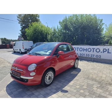 Fiat 500 2008,  1.2 benzyna - Na sprzedaż za 16 900 zł - Twardów - zdjęcie 3