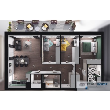 Mieszkanie  4 pokojowe Sosnowiec,   82 m2 - Sprzedam - zdjęcie 4