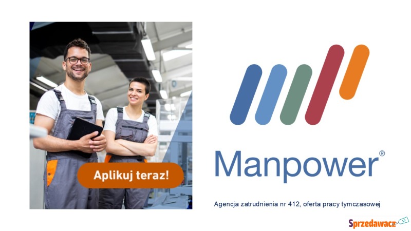Ustawiacz/ka maszyn - Praca fizyczna - Aleksandrów Łódzki