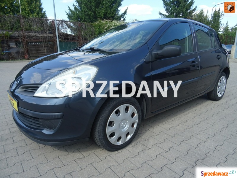 Renault Clio  Hatchback 2008,  1.1 benzyna - Na sprzedaż za 7 640,00 zł - Łódź