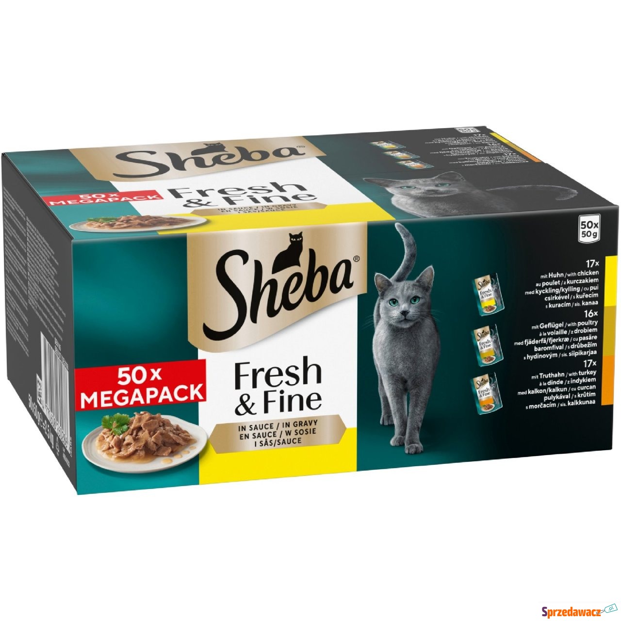Pakiet mieszany Sheba Fresh & Fine...