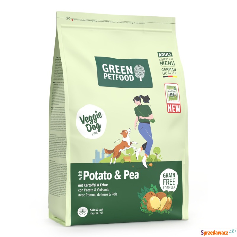 Green Petfood, ziemniaki i groszek...