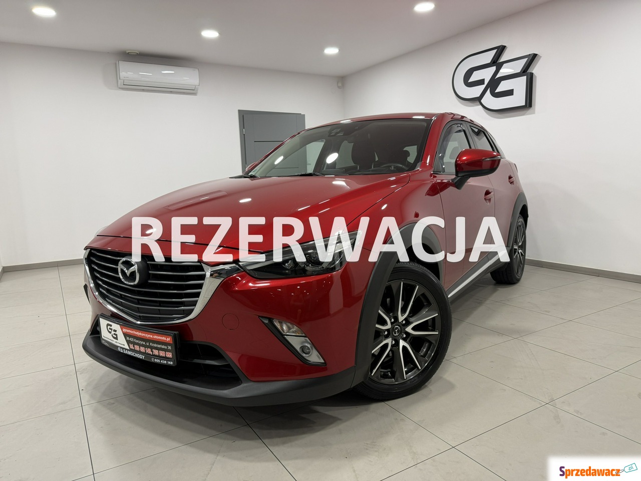 Mazda CX-3 - Serwisowany / Roczna...