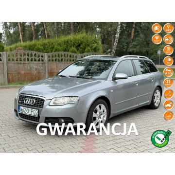 Audi A4 - Gwarancja, S-Line, Kamera, Xenon, Poł Skóra, Szyberdach, BOSE