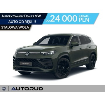 Volkswagen  Tayron - R-Line Plus 2.0TDI 193KM 4MOTION Automat DSG Hak Koło zapasowe 7-miejs