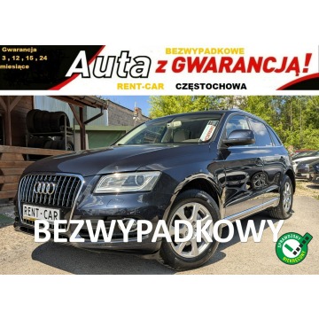 Audi Q5 - 2.0TDi*OPŁACONY*Bezwypadkowy Skóra*Klimatronik Serwis*VIP GWARANCJA24M
