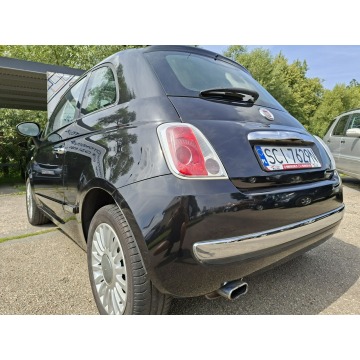 Fiat 500  Hatchback 2008,  1.4 benzyna - Na sprzedaż za 20 000 zł - Cieszyn - zdjęcie 10