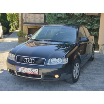 Audi A4 - 2002r, 1.6B, Czarny, Sedan, Jeździ, Opłaty są