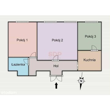 Mieszkanie trzypokojowe Łódź,   60 m2 - Do wynajęcia - zdjęcie 8