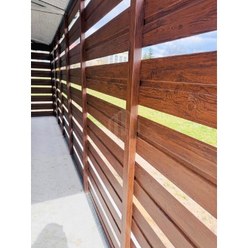 Garaż blaszany 9x6m + wiata 4m + wnęka 2x brama... - Garaże i wiaty - Elbląg - zdjęcie 2