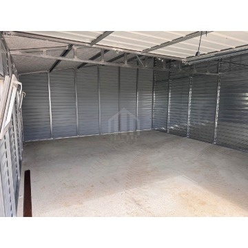 Garaż blaszany 9x6m + wiata 4m + wnęka 2x brama... - Garaże i wiaty - Elbląg - zdjęcie 4