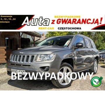 Jeep Compass - 2.2D*136PS*OPŁACONY*Bezwypadkowy 132.000km Serwis*GWARANCJA 24