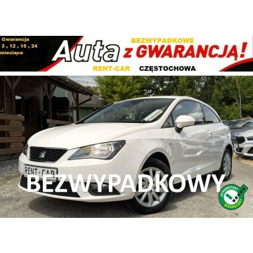 Seat Ibiza - 1.2i*60PS*OPŁACONY Bezwypadkowy*Klimatronik*Serwis*GWARANCJA24