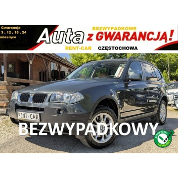 BMW X3 -  2.0D*150PS*OPŁACONY Bezwypadkowy*xDrive*Klimatronik*Serwis*GWARANCJA