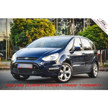 Ford S-Max - 7-osobowy - Titanium - Panorama - Converse - Skóra - Ksenon - LED !!!