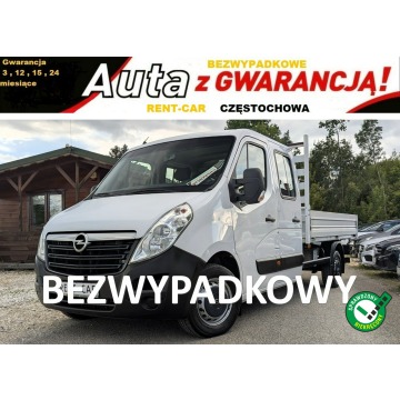 Opel Movano - 2.3D*145PS*Bezwypadkowy*Opłacony*6-Osób Skrzynia*Serwis*GWARANCJA24