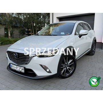Mazda CX-3 - FULL*NAVI*Kamera*Cofania*Skóra*Grzane*Fotele*Serwis*ASO*Zarejestrowana