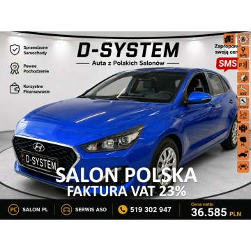 Hyundai i30 - Salon Polska Automat 1Właściciel GWARANCJA Bezwypadkowy serwis  lux45