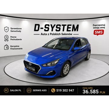 Hyundai i30  Hatchback 2019,  1.6 diesel, automat - Na sprzedaż za 36 585 zł - Białystok - zdjęcie 5