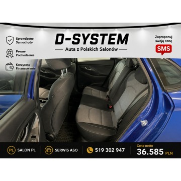 Hyundai i30  Hatchback 2019,  1.6 diesel, automat - Na sprzedaż za 36 585 zł - Białystok - zdjęcie 9