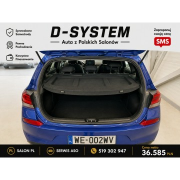 Hyundai i30  Hatchback 2019,  1.6 diesel, automat - Na sprzedaż za 36 585 zł - Białystok - zdjęcie 10