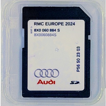 Aktualizacja map Audi RMC + uart EU 2024