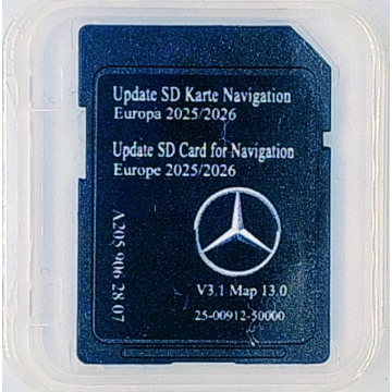 Aktualizacja map Mercedes Audio 20 NTG 5.5 V13 25/26
