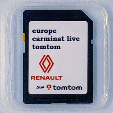 Aktualizacja map Renault Carminat Live EU 1175