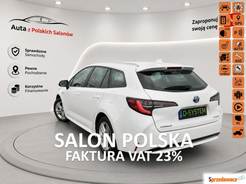 Toyota Corolla  Kombi 2021,  1.8 hybryda, automat - Na sprzedaż za 60 143 zł - Białystok