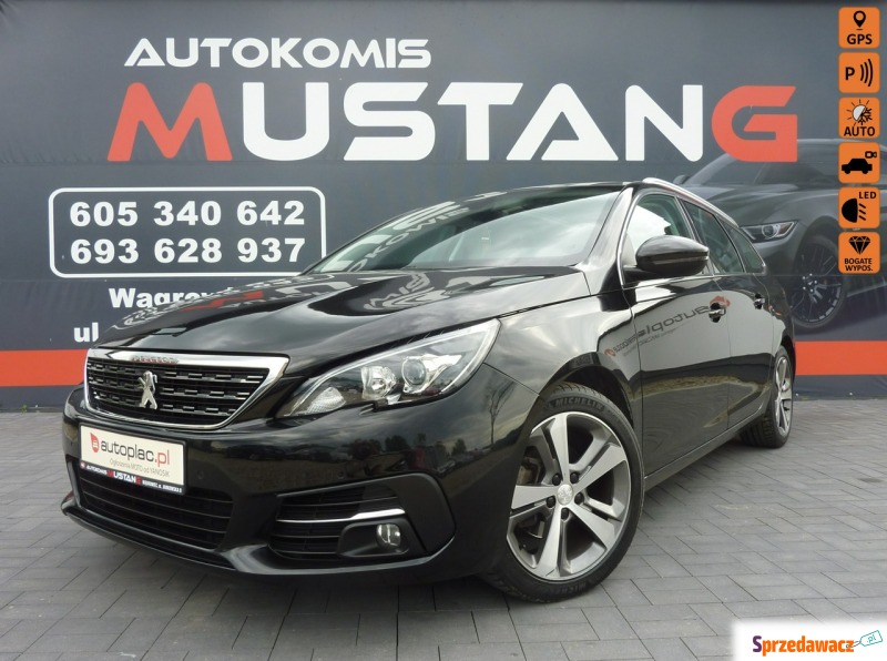 Peugeot 308  Kombi 2019,  1.5 diesel - Na sprzedaż za 39 900 zł - Wągrowiec
