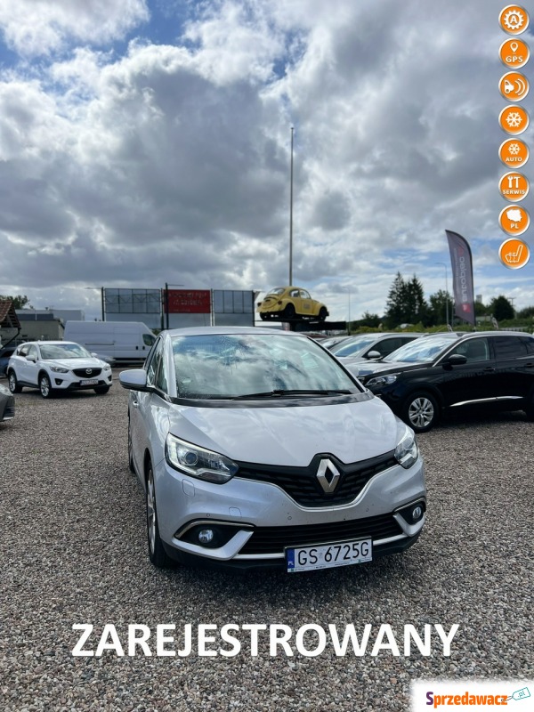 Renault Scenic  Minivan/Van 2018,  1.5 diesel, automat - Na sprzedaż za 42 800 zł - Słupsk