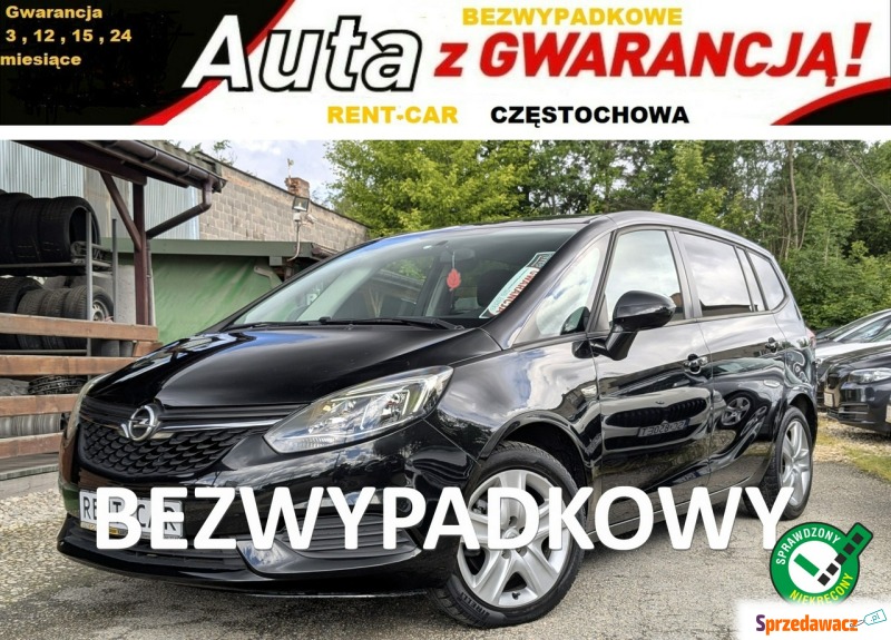 Opel Zafira  Minivan/Van 2017,  1.4 benzyna - Na sprzedaż za 35 900 zł - Częstochowa