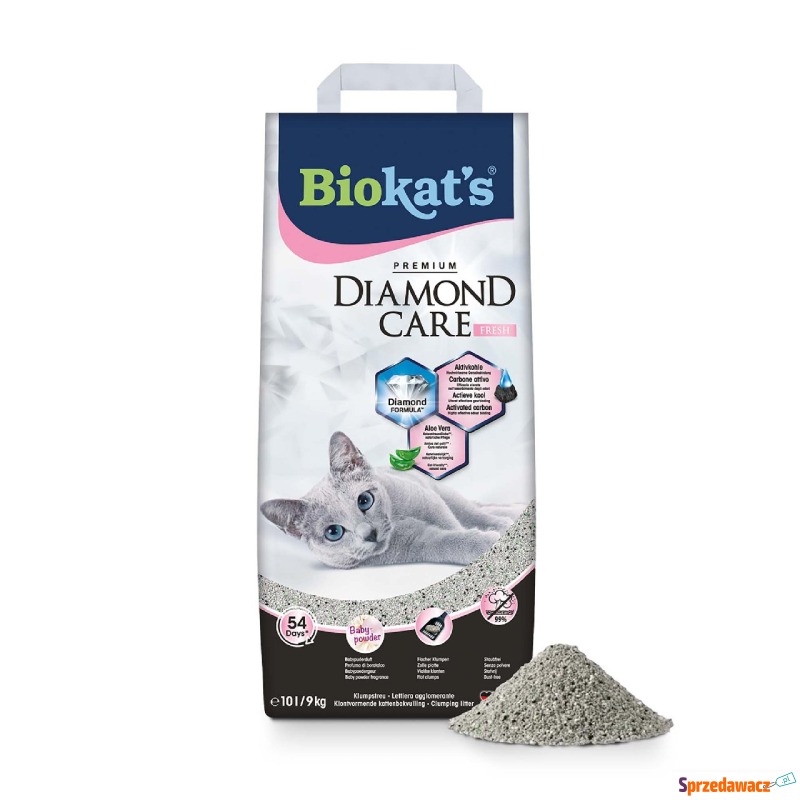 Biokat's Diamond Care Fresh żwirek dla kota o... - Żwirki do kuwety - Gdynia
