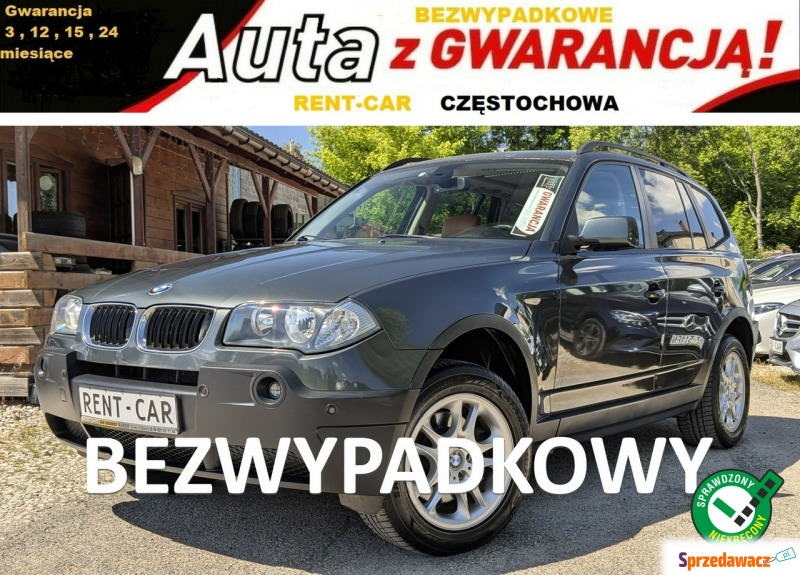 BMW X3  SUV 2006,  2.0 diesel - Na sprzedaż za 24 900 zł - Częstochowa