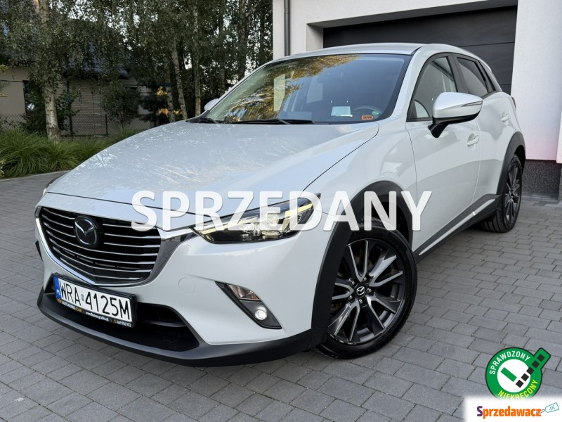 Mazda CX-3  SUV 2018,  2.0 benzyna, automat - Na sprzedaż za 64 900 zł - Kotarwice