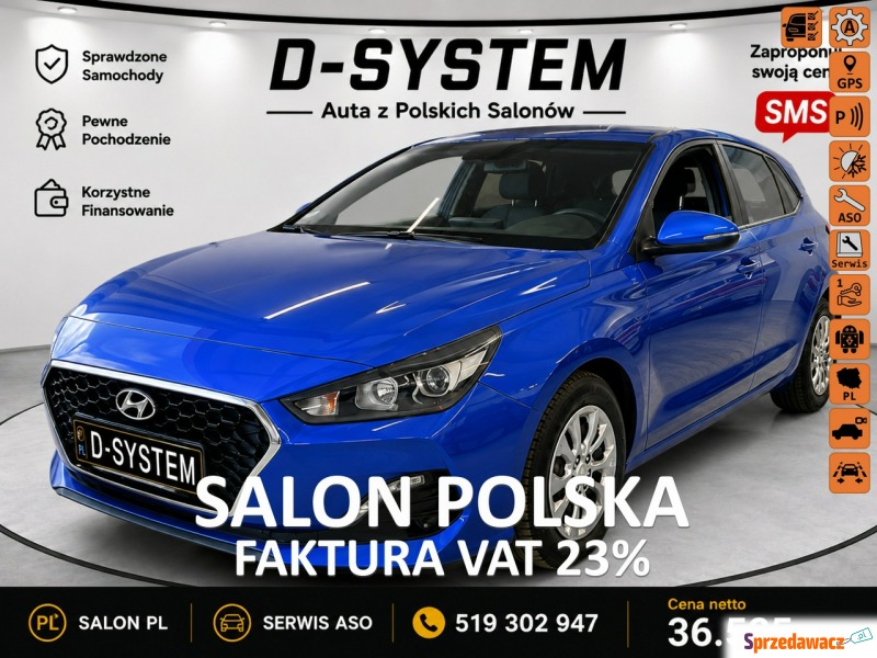 Hyundai i30  Hatchback 2019,  1.6 diesel, automat - Na sprzedaż za 36 585 zł - Białystok